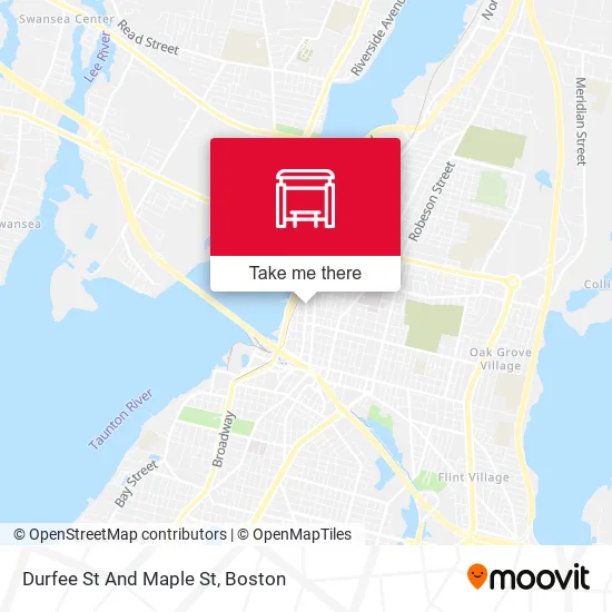 Durfee St And Maple St map