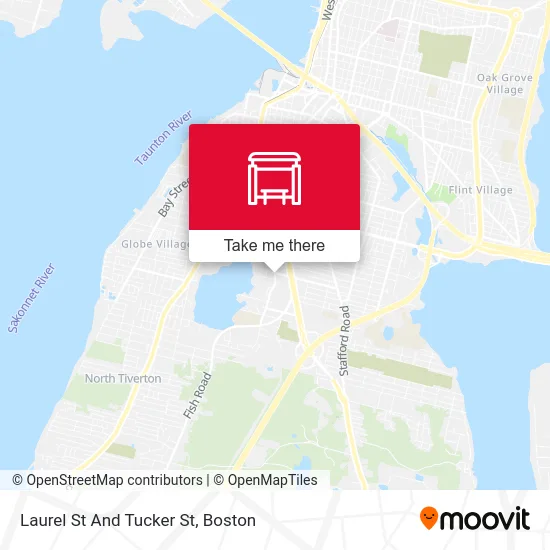 Laurel St And Tucker St map