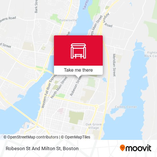 Robeson St And Milton St map