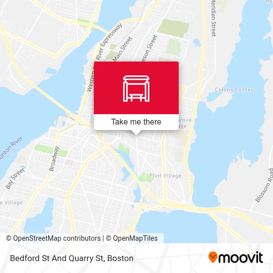Bedford St And Quarry St map