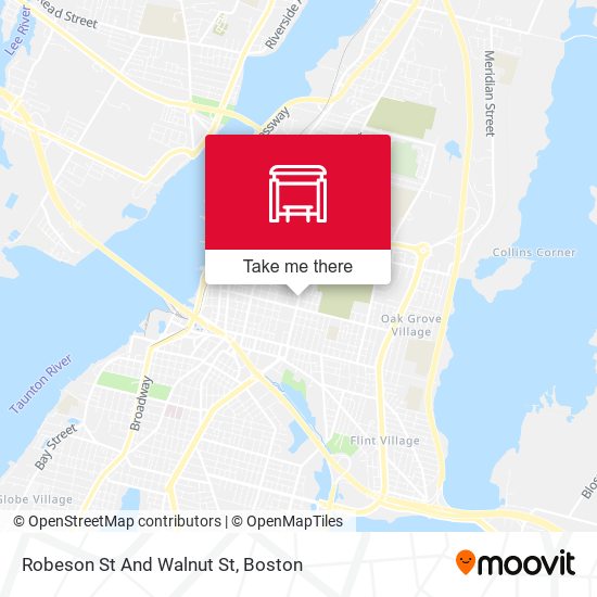 Robeson St And Walnut St map