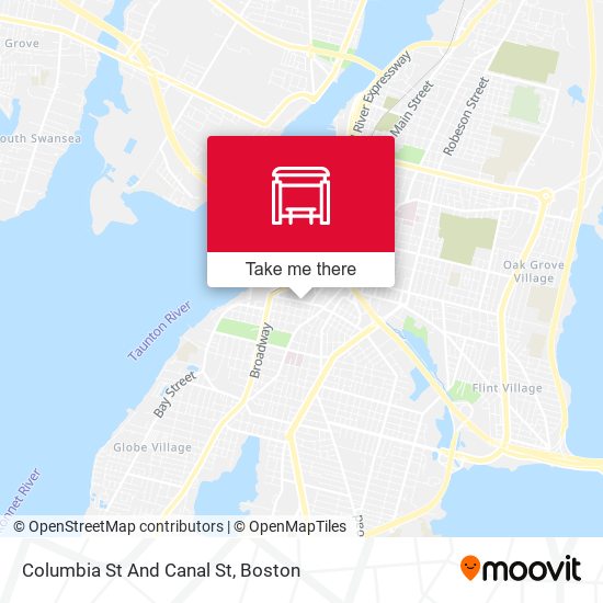 Columbia St And Canal St map