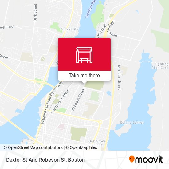 Dexter St And Robeson St map