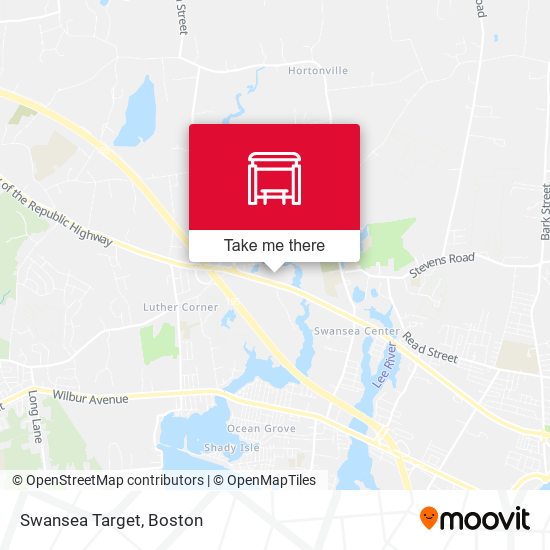 Mapa de Swansea Target