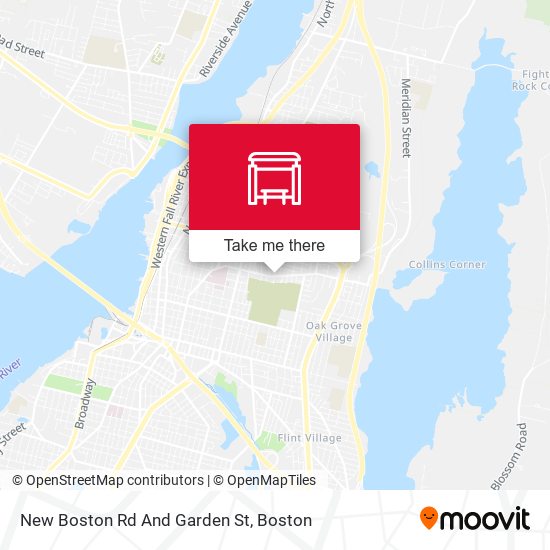 New Boston Rd And Garden St map