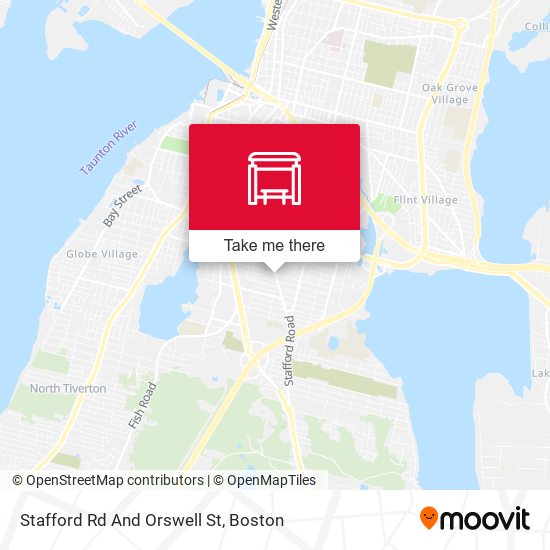 Mapa de Stafford Rd And Orswell St