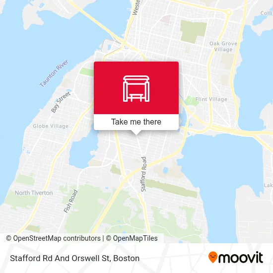 Stafford Rd And Orswell St map