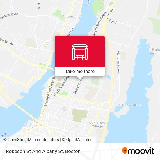 Robeson St And Albany St map