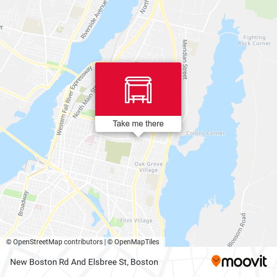 New Boston Rd And Elsbree St map