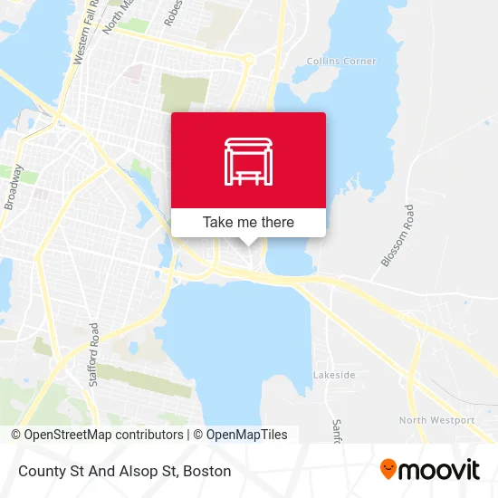 County St And Alsop St map