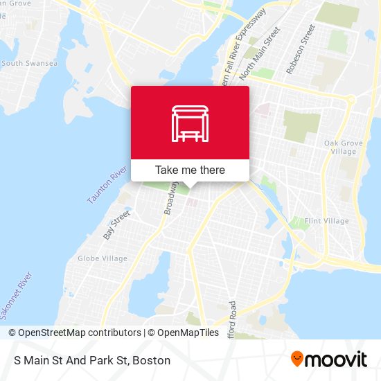 Mapa de S Main St And Park St