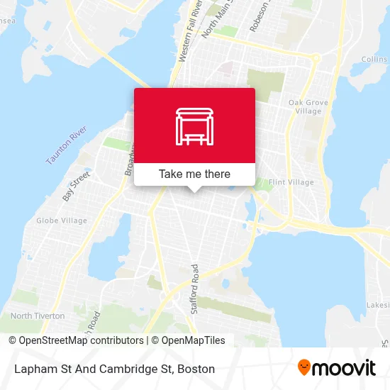 Lapham St And Cambridge St map