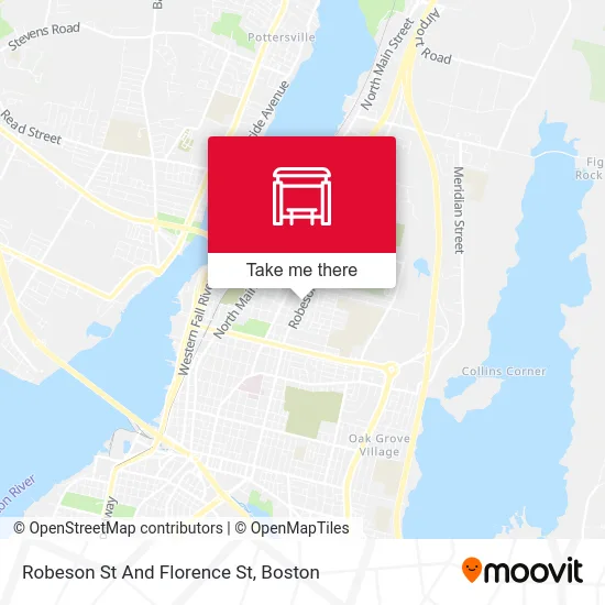 Robeson St And Florence St map