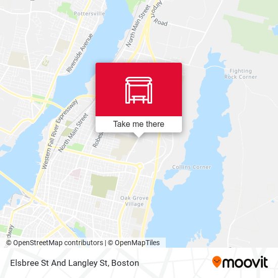Elsbree St And Langley St map