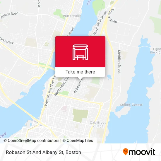 Robeson St And Albany St map
