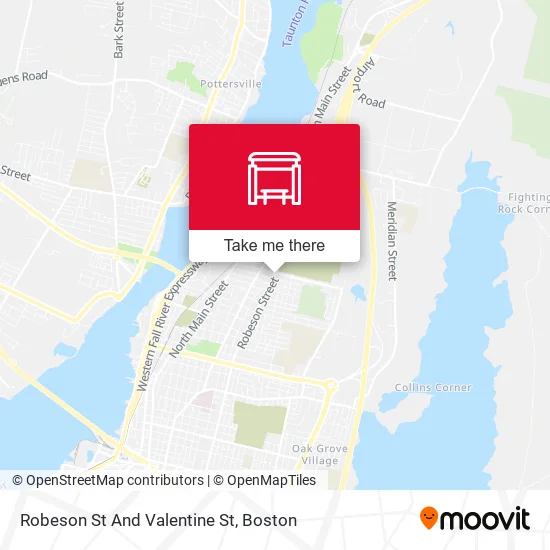 Mapa de Robeson St And Valentine St