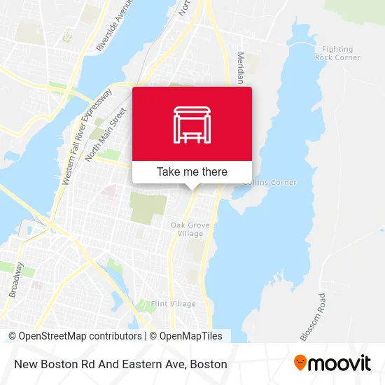 New Boston Rd And Eastern Ave map