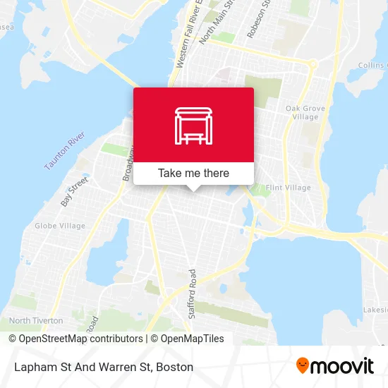 Lapham St And Warren St map