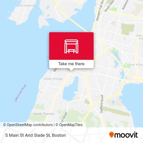 S Main St And Slade St map