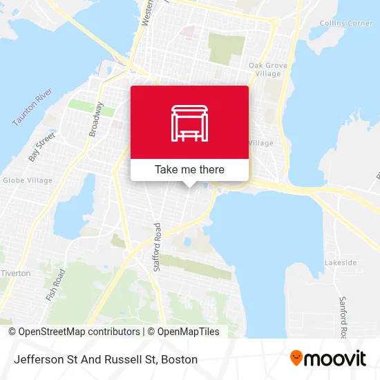 Jefferson St And Russell St map