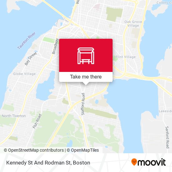 Mapa de Kennedy St And Rodman St