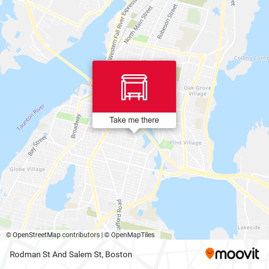 Mapa de Rodman St And Salem St