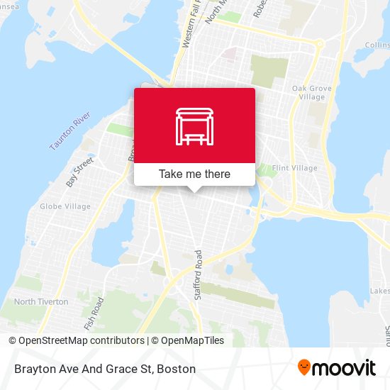 Brayton Ave And Grace St map