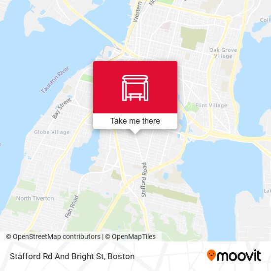 Mapa de Stafford Rd And Bright St