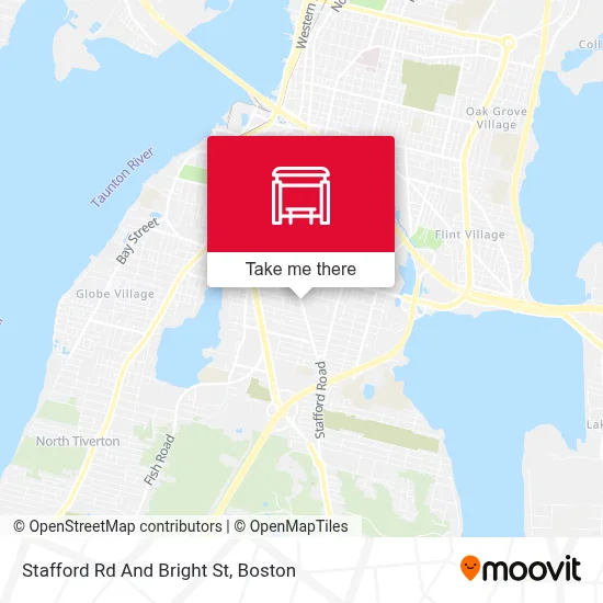 Stafford Rd And Bright St map