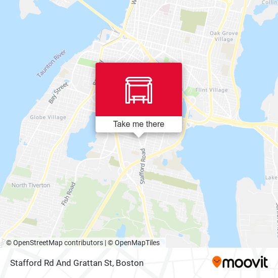 Stafford Rd And Grattan St map
