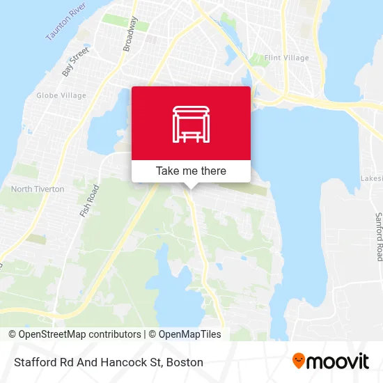 Stafford Rd And Hancock St map