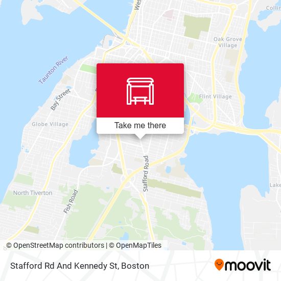 Stafford Rd And Kennedy St map