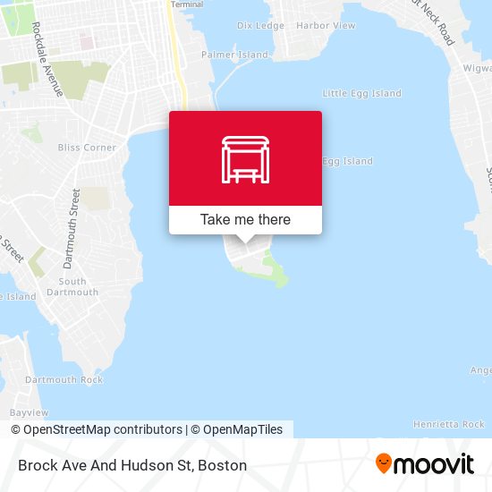 Mapa de Brock Ave And Hudson St