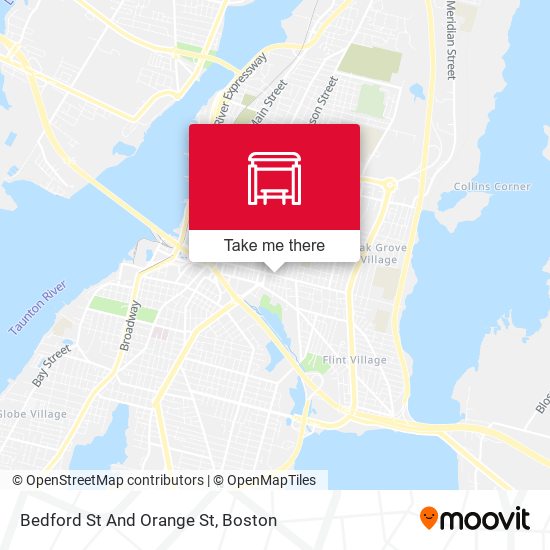 Bedford St And Orange St map