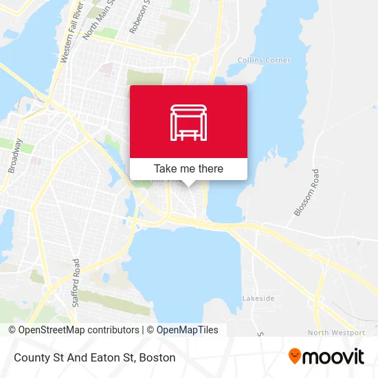 County St And Eaton St map