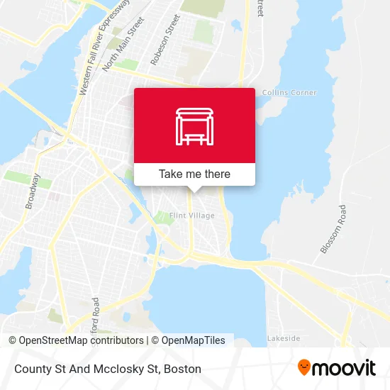 County St And Mcclosky St map