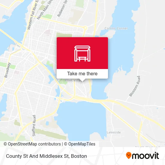 County St And Middlesex St map