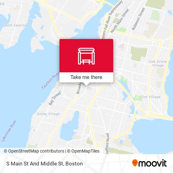 Mapa de S Main St And Middle St