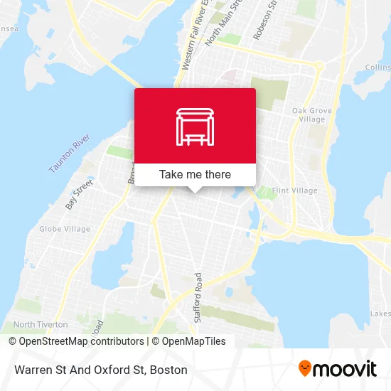 Warren St And Oxford St map