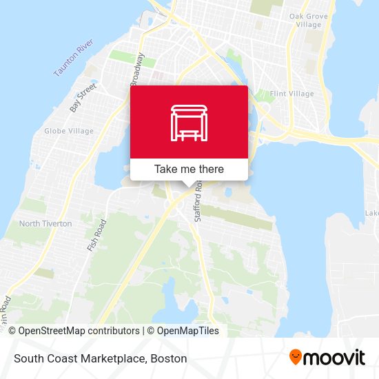 South Coast Marketplace map