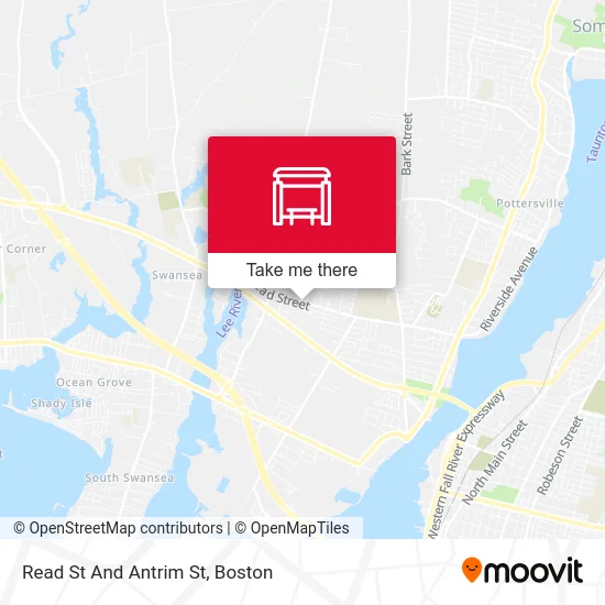 Read St And Antrim St map