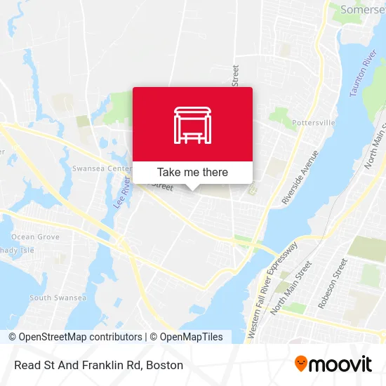 Read St And Franklin Rd map