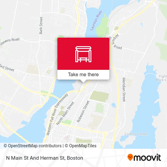 N Main St And Herman St map