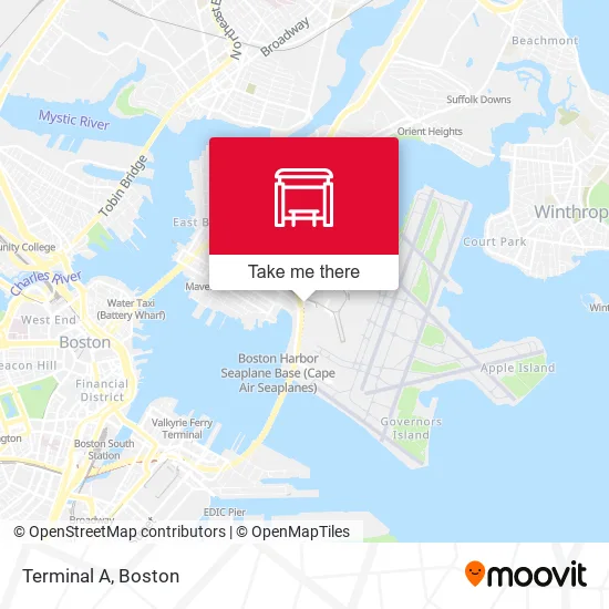 Mapa de Terminal A
