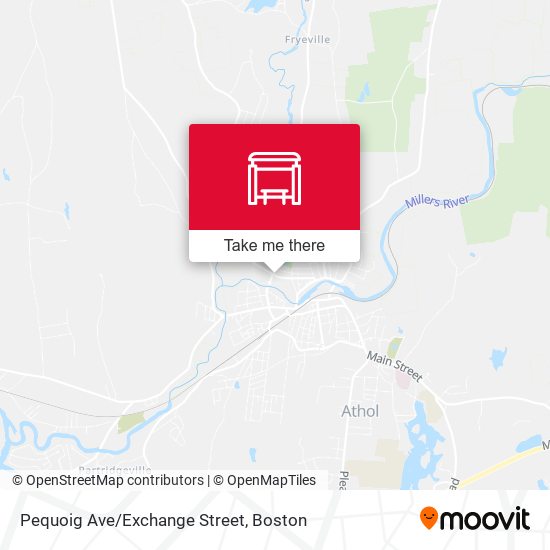 Mapa de Pequoig Ave/Exchange Street