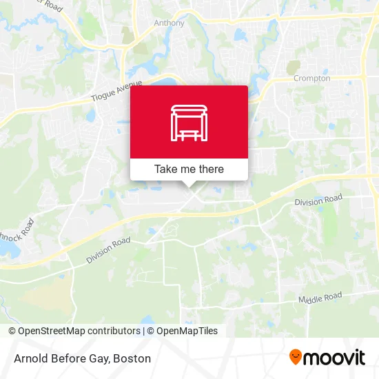 Arnold Before Gay map