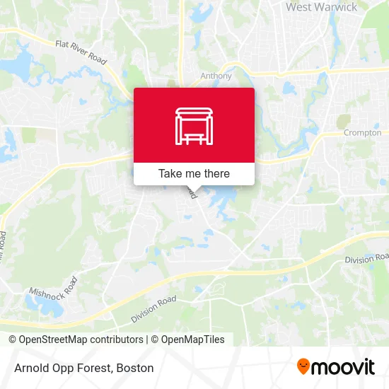 Arnold Opp Forest map