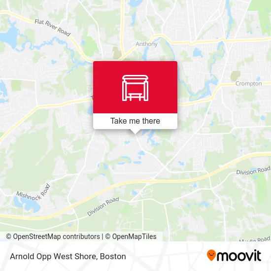 Arnold Opp West Shore map