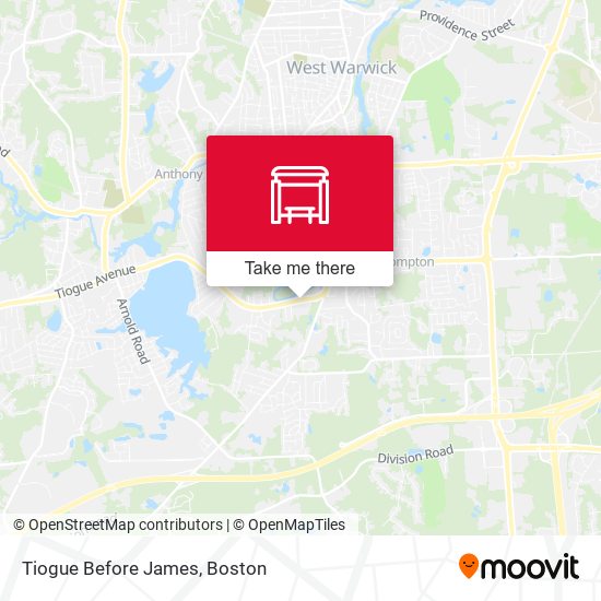 Mapa de Tiogue Before James
