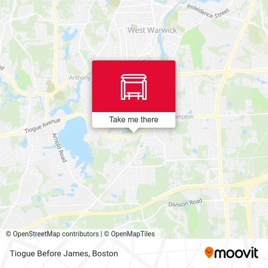 Tiogue Before James map